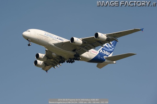 2014-09-06 Payerne Air14 2458 Airbus A380-861
